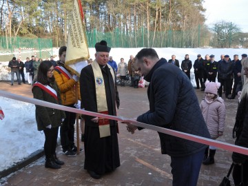 Uroczystość otwarcia nowej części szkolno-przedszkolnej w Szkole Podstawowej imienia Władysława Jagiełły w Starych Skoszewach , SP w Starych Skoszewach
